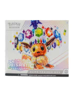 Pokemon Scarlet & Violet Prismatic Evolutions Elite Trainer 10 Box Case