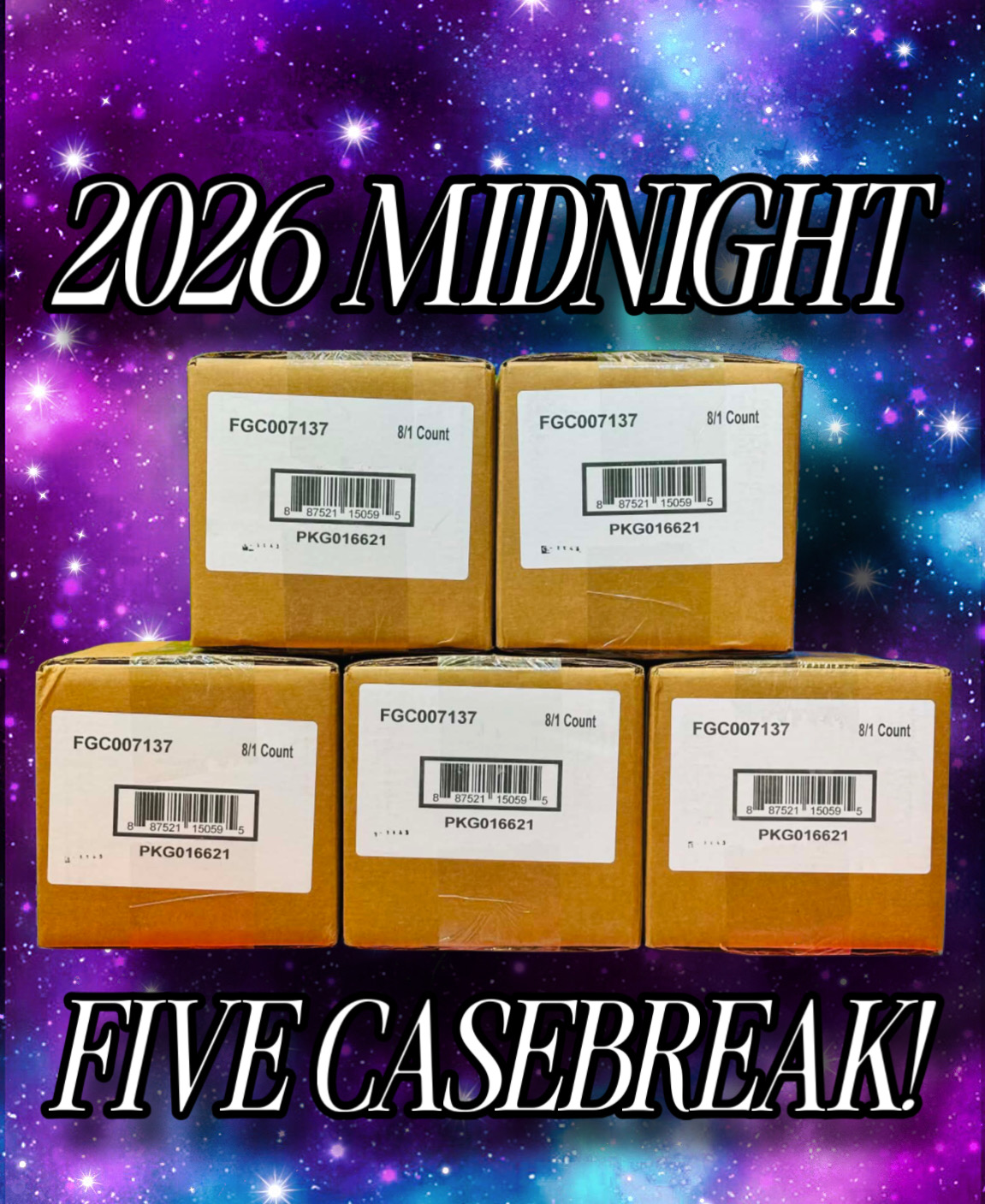 #1258 - 5 MIDNIGHT CASES!
